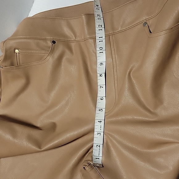 Spanx Leather Like Straight Pants - Picture 9 of 14
